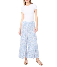 Vince Camuto Lake Breeze Pull On Wide Leg Coordinating Pants