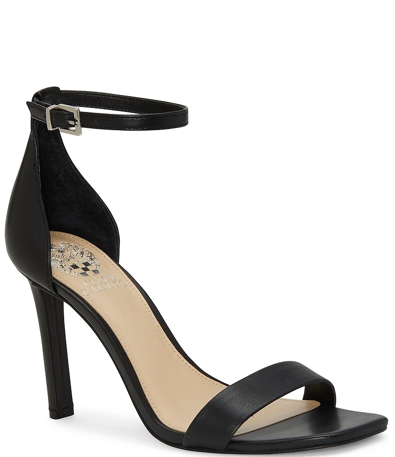 Vince Camuto Lauralie Leather Ankle Strap Dress Sandals