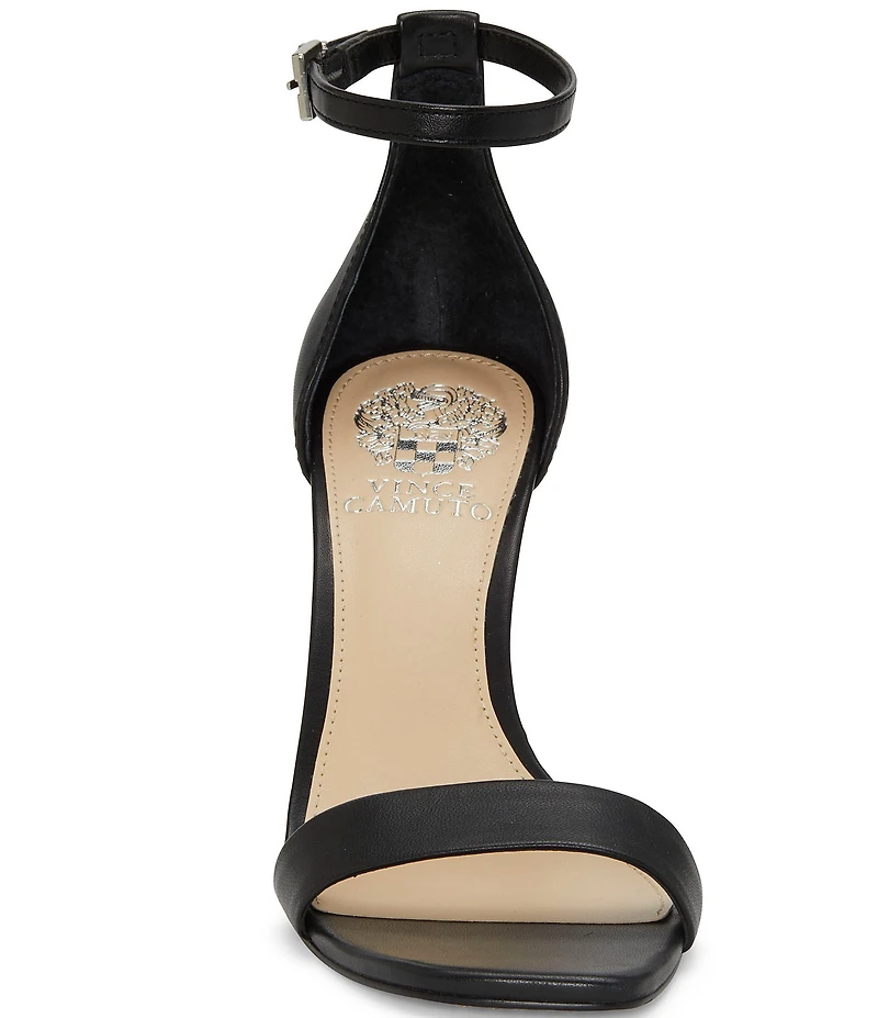 Vince Camuto Lauralie Leather Ankle Strap Dress Sandals