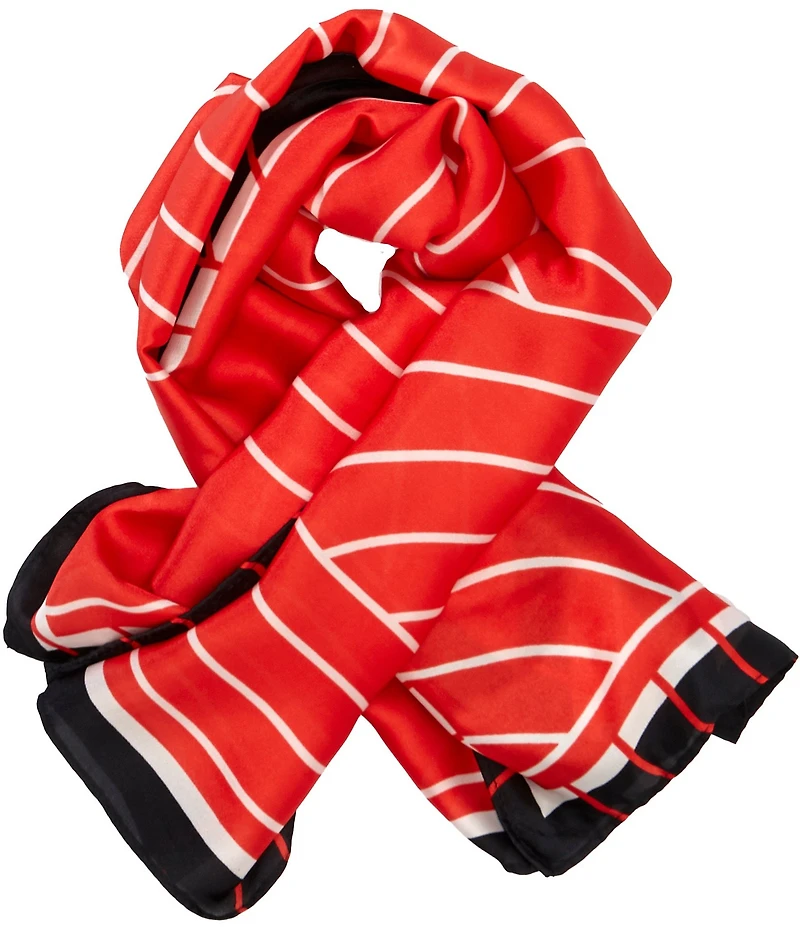 Vince Camuto Linear Square Scarf