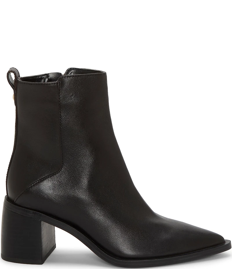 Vince Camuto Lorelai Leather Pointed Toe Booties