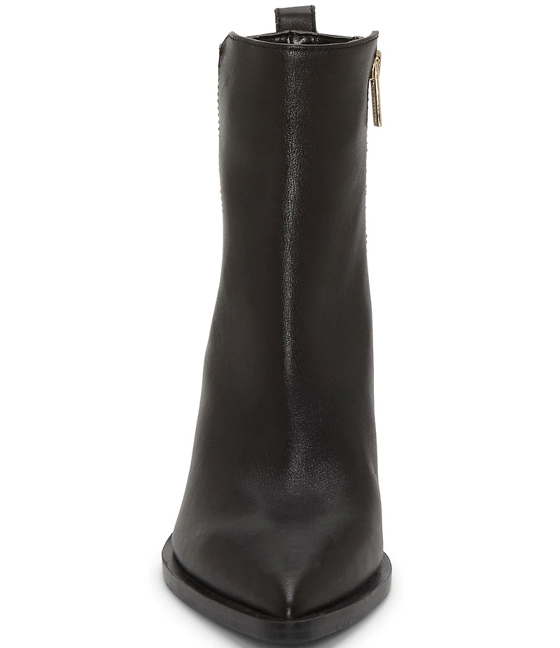 Vince Camuto Lorelai Leather Pointed Toe Booties