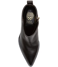 Vince Camuto Lorelai Leather Pointed Toe Booties