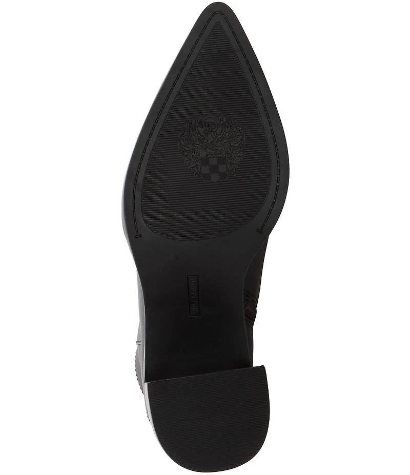 Vince Camuto Lorelai Leather Pointed Toe Booties