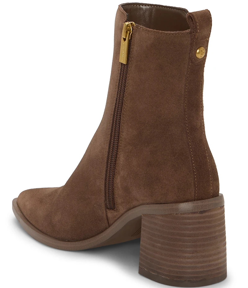 Vince Camuto Lorelai Suede Pointed Toe Booties