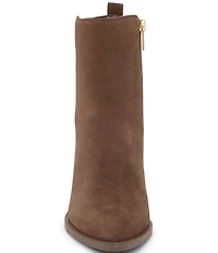 Vince Camuto Lorelai Suede Pointed Toe Booties