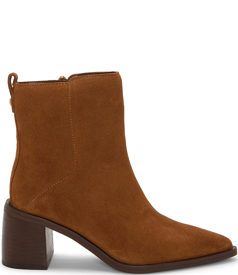 Vince Camuto Lorelai Suede Pointed Toe Booties