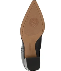 Vince Camuto Lorrys Slouchy Leather Mid Calf Boots