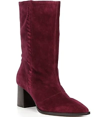 Vince Camuto Lorrys Slouchy Suede Ankle Boots
