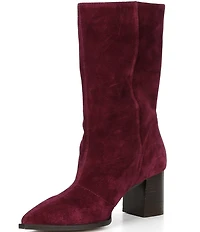 Vince Camuto Lorrys Slouchy Suede Ankle Boots