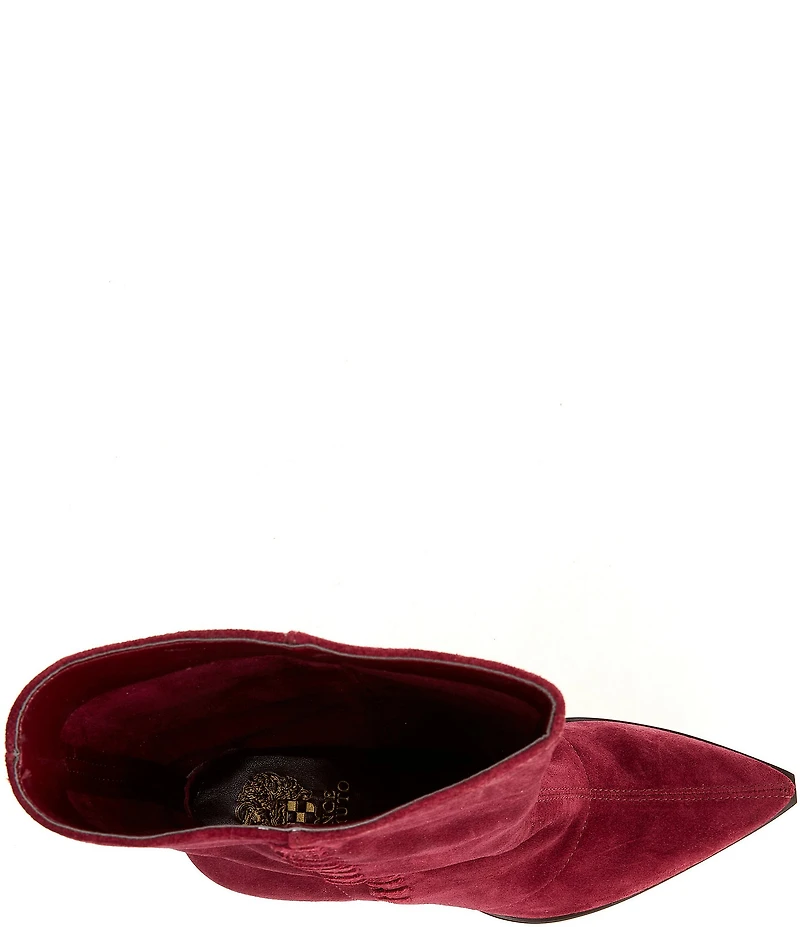 Vince Camuto Lorrys Slouchy Suede Ankle Boots