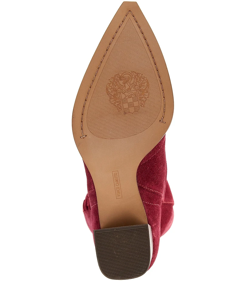 Vince Camuto Lorrys Slouchy Suede Ankle Boots