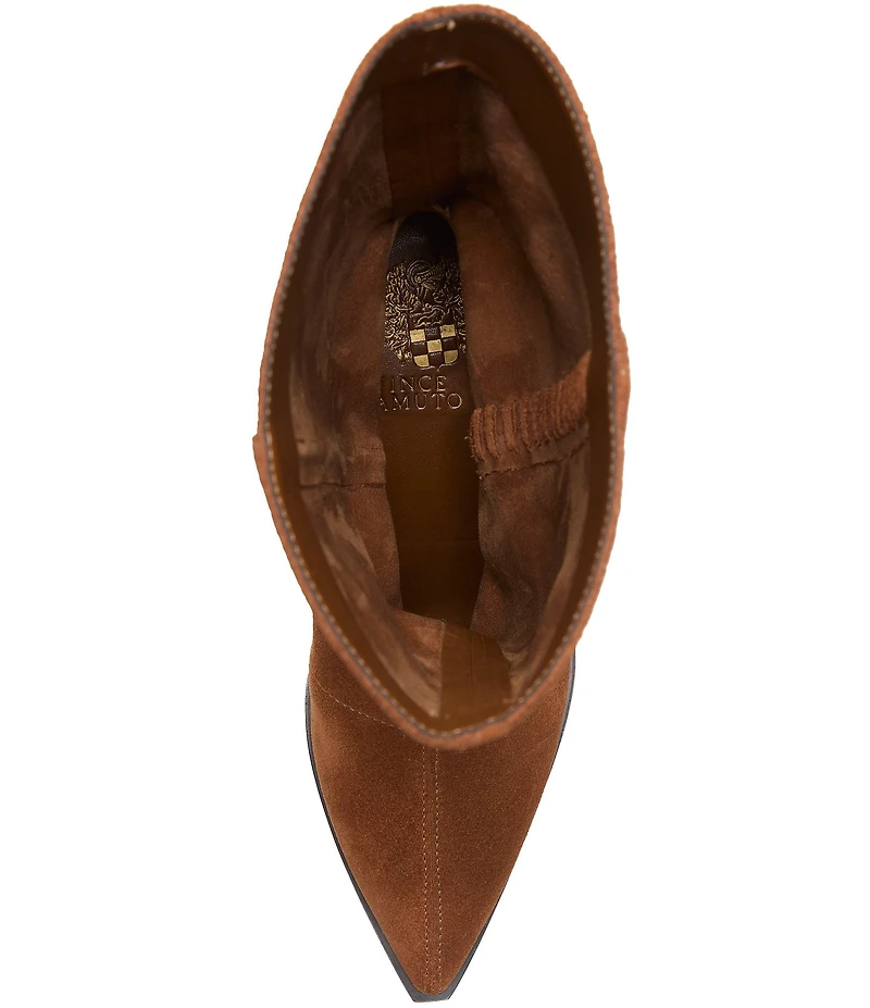 Vince Camuto Lorrys Slouchy Suede Ankle Boots