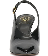 Vince Camuto Meristi Patent Pointed Toe Slingback Wedge Pumps