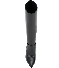 Vince Camuto Mirtha Leather Link Hardware Tall Stiletto Boots