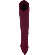Vince Camuto Mirtha Suede Link Hardware Tall Stiletto Boots