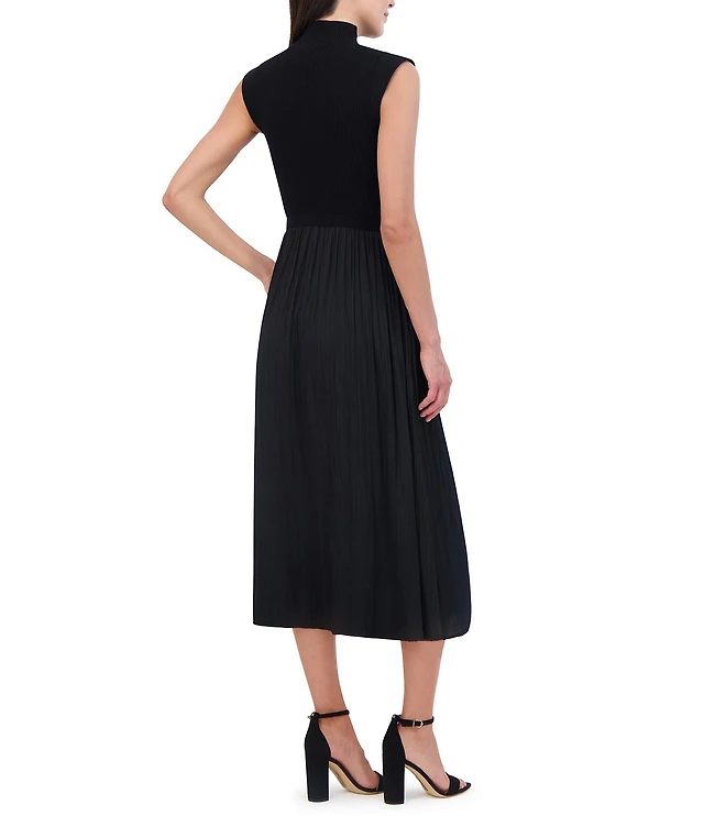 fitted lace wedding dress Vince Camuto Women's V-Neck w/Side Slits Sweaterdress Latte Heather X-Small  at Amazon Women's Clothing store main image 0