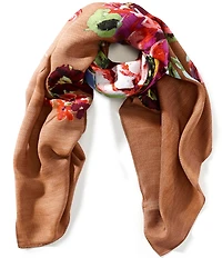 Vince Camuto Moody Botanical Square Scarf