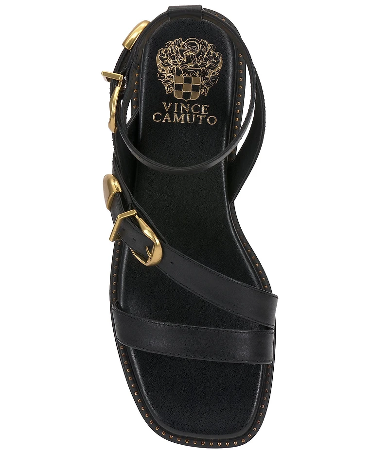 Vince Camuto Neiko Leather Ankle Strap Sandals