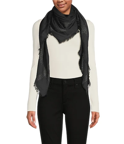 Vince Camuto New Basket Weave Square Scarf