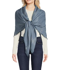 Vince Camuto New Basket Weave Square Scarf