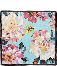 Vince Camuto Oil Paint Bloom Square Scarf