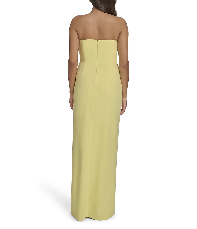 Vince Camuto One-Shoulder Origami Gown
