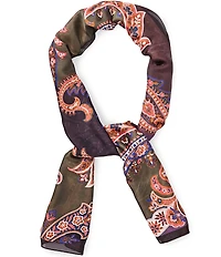 Vince Camuto Paisley Floral Print Oblong Scarf