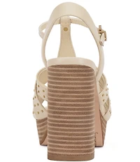 Vince Camuto Palton Studded Leather Block Heel Platform Sandals