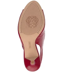 Vince Camuto Pavles Crinkle Patent Ankle Strap Dress Sandals