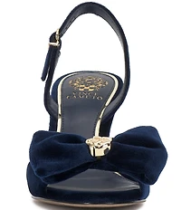 Vince Camuto Paycen Velvet Bow Slingback Dress Sandals