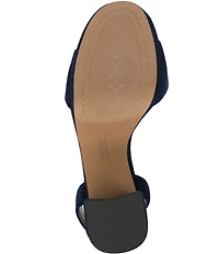 Vince Camuto Pendreya Platform Velvet Dress Sandals