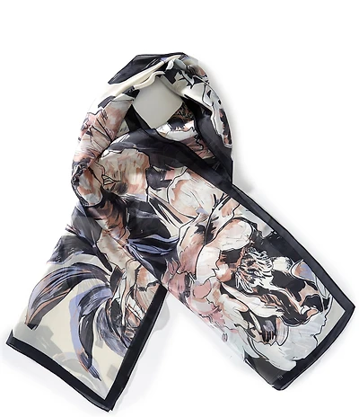Vince Camuto Peony Oblong Scarf