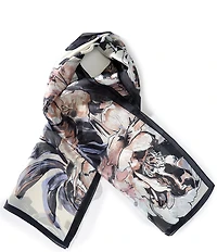 Vince Camuto Peony Oblong Scarf