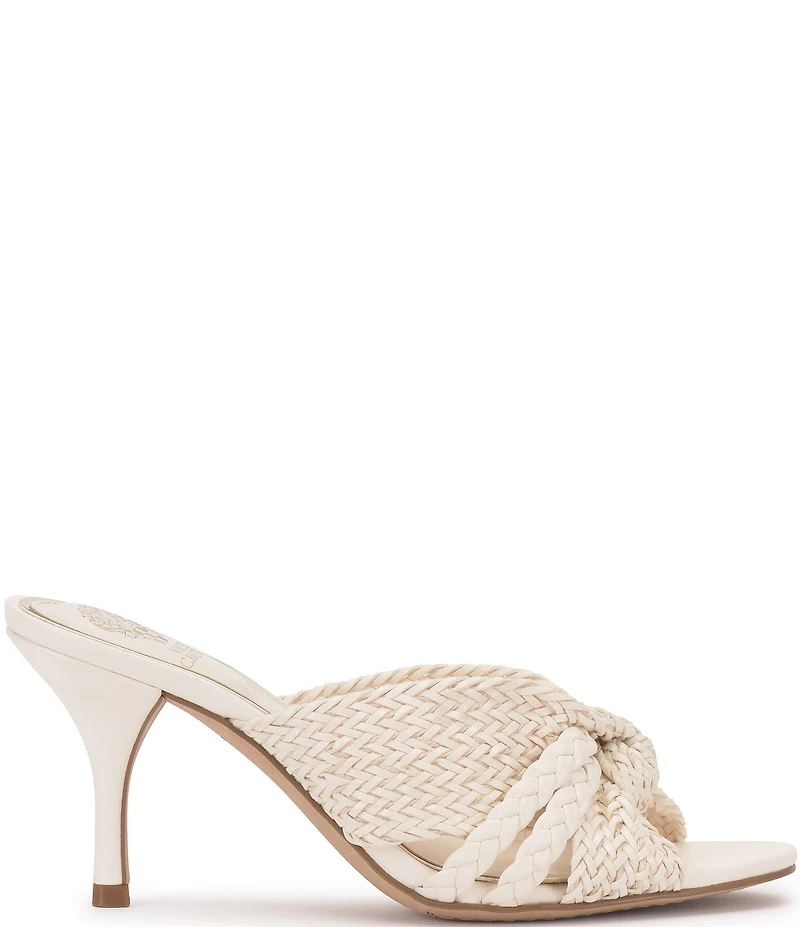 Vince Camuto Pheya Knotted High Heel Slide Sandals