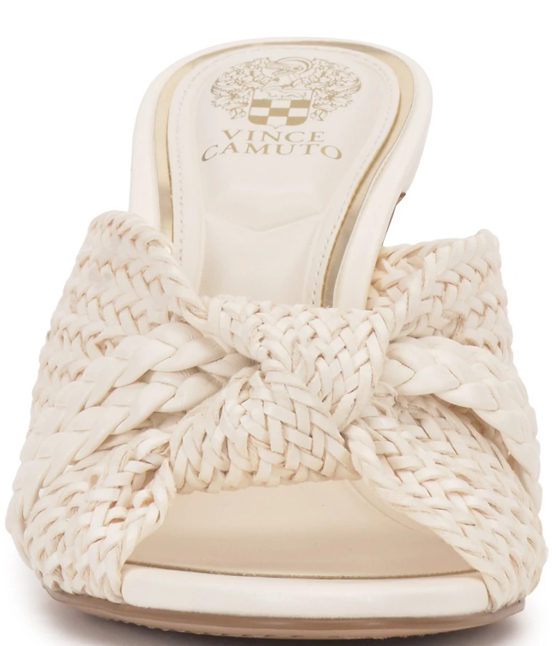 Vince Camuto Pheya Knotted High Heel Slide Sandals