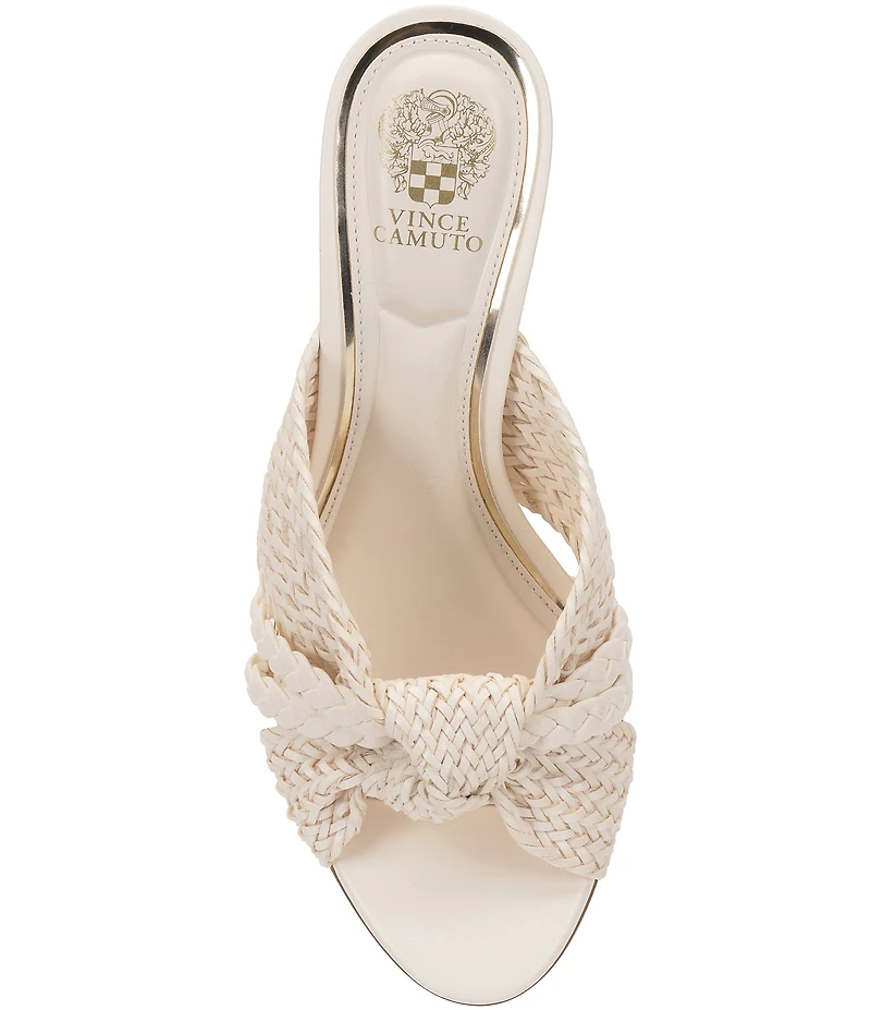 Vince Camuto Pheya Knotted High Heel Slide Sandals