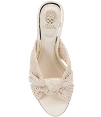 Vince Camuto Pheya Knotted High Heel Slide Sandals