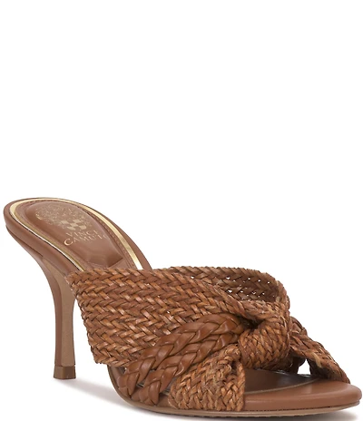 Vince Camuto Pheya Knotted High Heel Slide Sandals