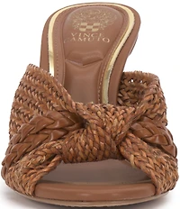 Vince Camuto Pheya Knotted High Heel Slide Sandals