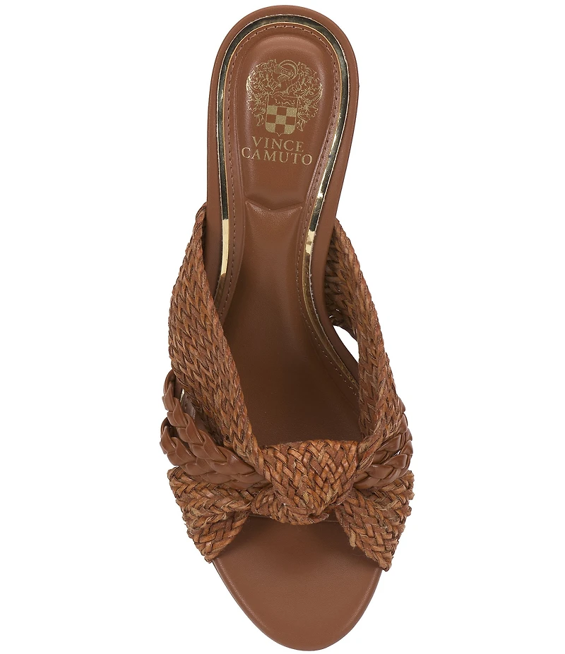 Vince Camuto Pheya Knotted High Heel Slide Sandals