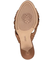 Vince Camuto Pheya Knotted High Heel Slide Sandals