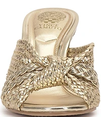 Vince Camuto Pheya Knotted High Heel Slide Sandals