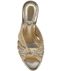 Vince Camuto Pheya Knotted High Heel Slide Sandals