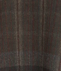 Vince Camuto Plaid Reversible Collared Topper