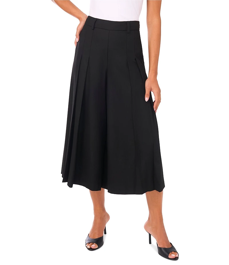 Vince Camuto Pleated Cropped Gaucho Pants