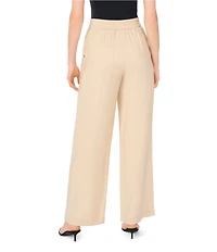 Vince Camuto Pleated Full Length Wide Leg Pants