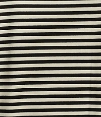 Vince Camuto Plus Size Short Sleeve Stripe Crew Neck Tee