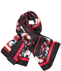 Vince Camuto Posy Border Square Scarf