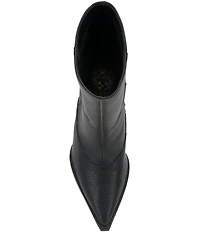 Vince Camuto Presca Leather Mid Calf Boots